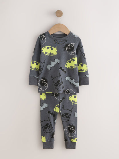Black Batman Snuggle Pyjamas 2 Pack (9mths-10yrs) image 5