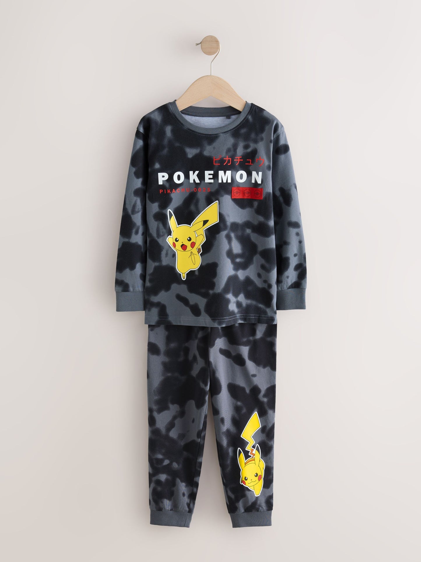 Dsiney Kidz - Blue/Black Pokemon Jogger Pyjamas 2 Pack (3-14yrs) image 2