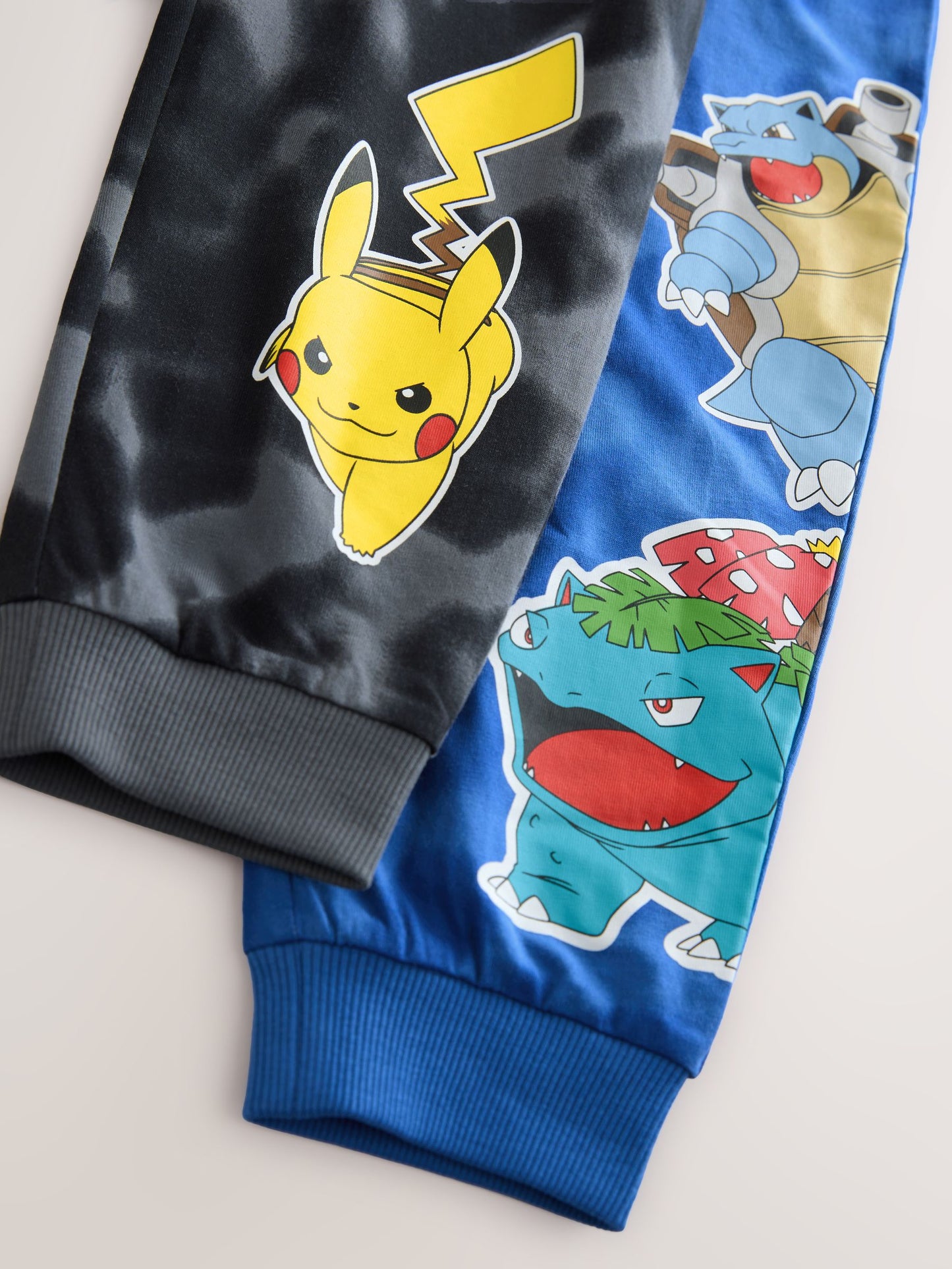 Dsiney Kidz - Blue/Black Pokemon Jogger Pyjamas 2 Pack (3-14yrs) image 6