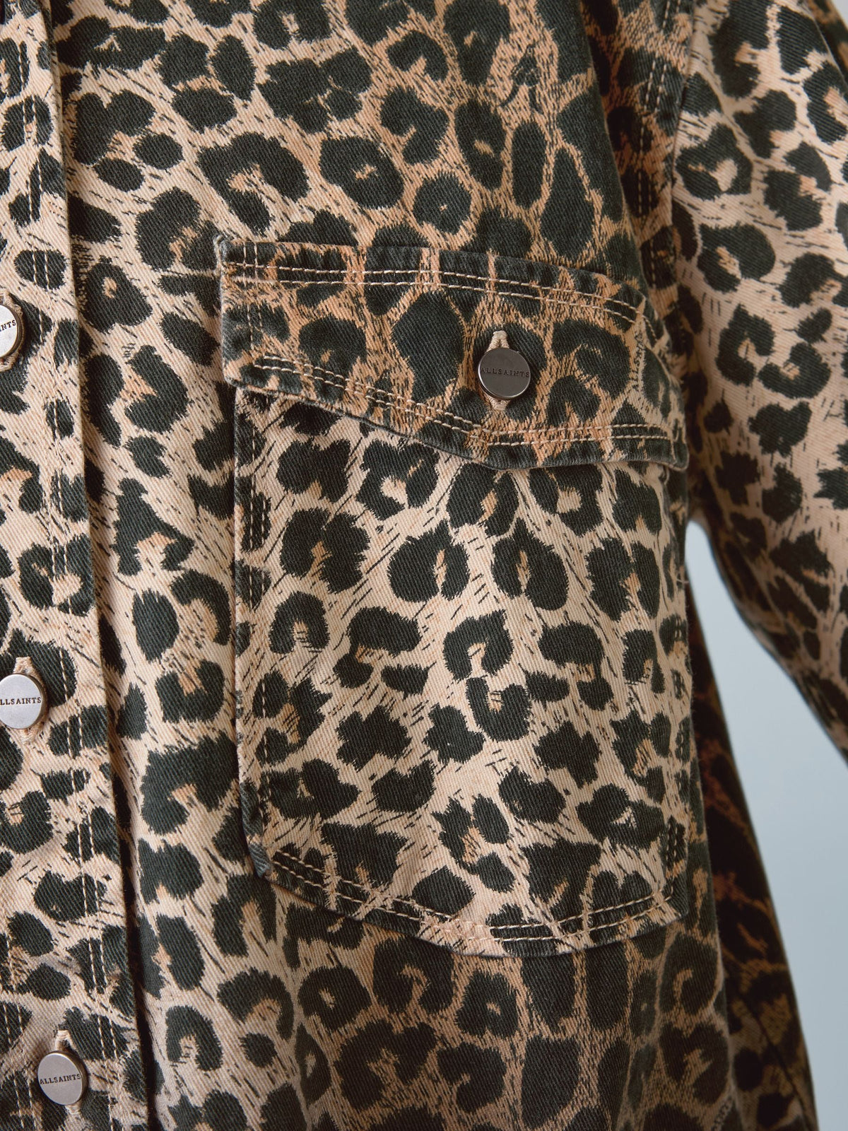 smALLSAINTS Leopard Lily Oversized Shacket - image 6