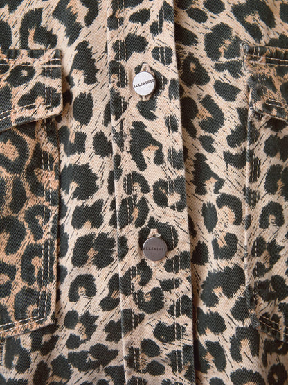 smALLSAINTS Leopard Lily Oversized Shacket - image 7