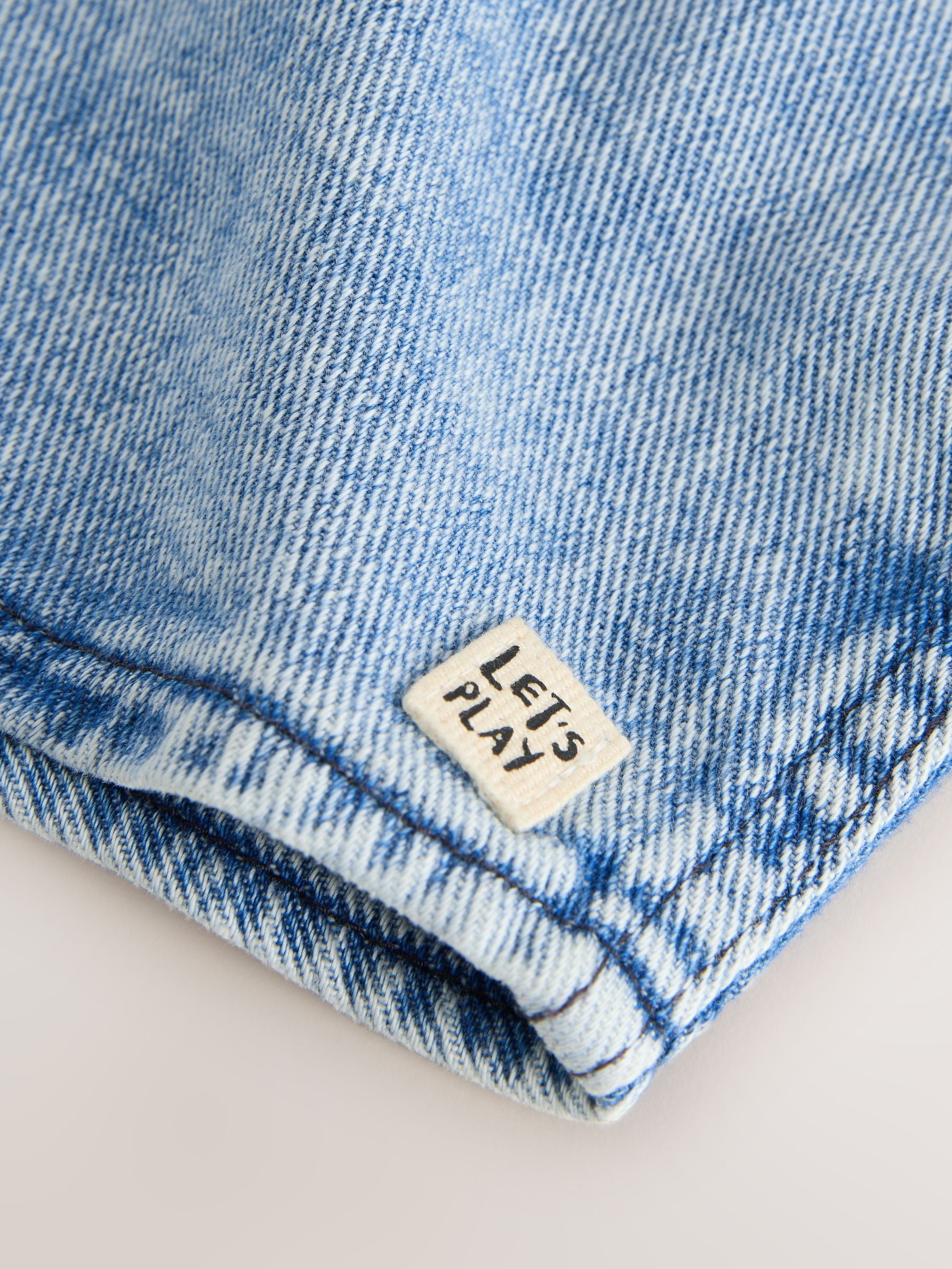 Dsiney Kidz - Mid Blue Denim Hooded Overshirt (3mths-7yrs) image 10