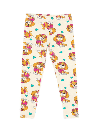 Vanilla Underground Pink 100% Cotton Paw Patrol Girls Dress and Leggings Set image 5