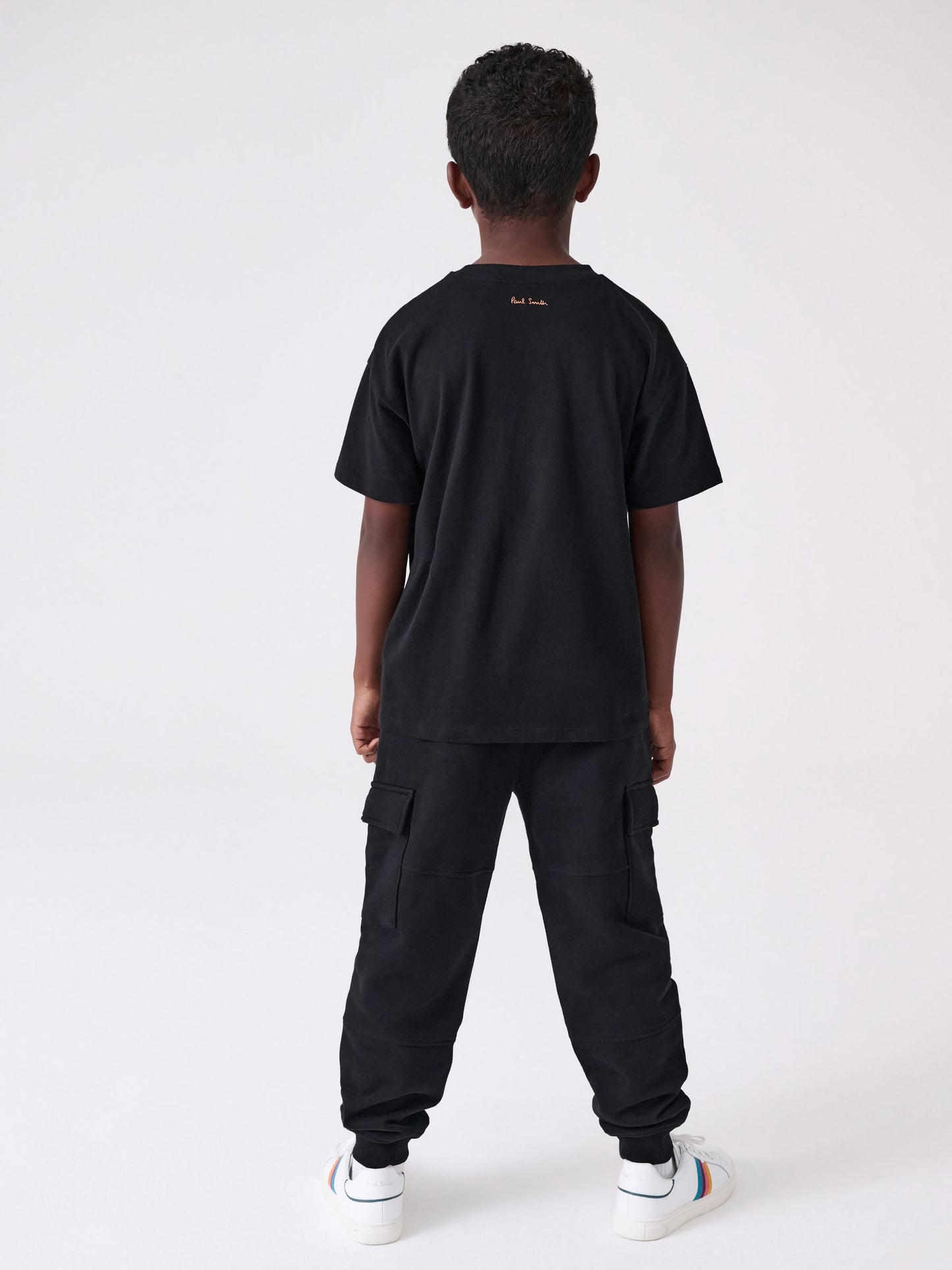 Dsiney Kidz - Paul Smith Junior Black T-Shirt And Joggers Set image 2