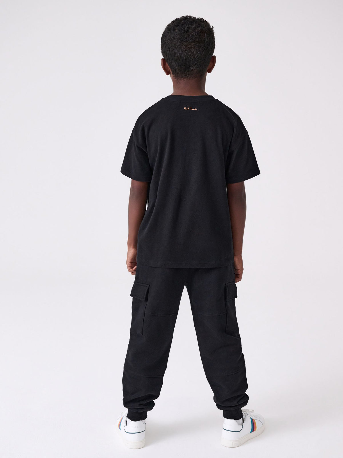 Dsiney Kidz - Paul Smith Junior Black T-Shirt And Joggers Set image 2