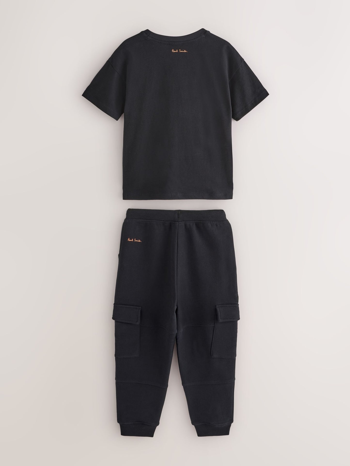Dsiney Kidz - Paul Smith Junior Black T-Shirt And Joggers Set image 8