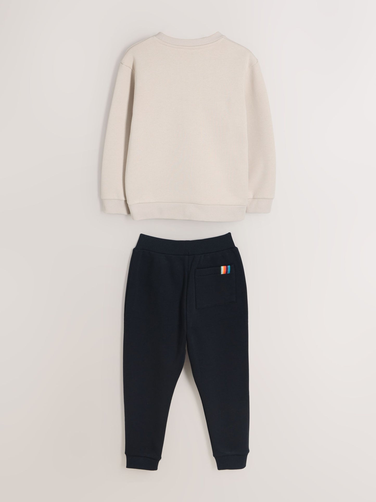 Dsiney Kidz - Paul Smith Junior Stone/Black Zebra Sweatshirt and Joggers Set image 2