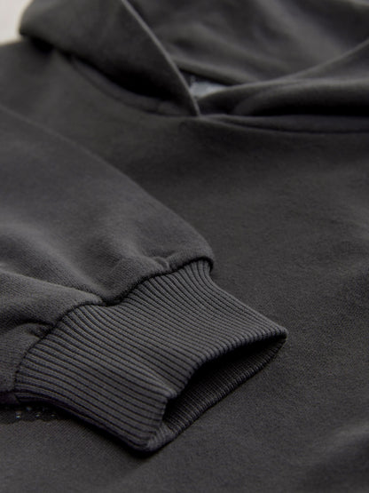 Grafitti Charcoal Grey Graphic Print Hoodie Leggings Set (3-16yrs)