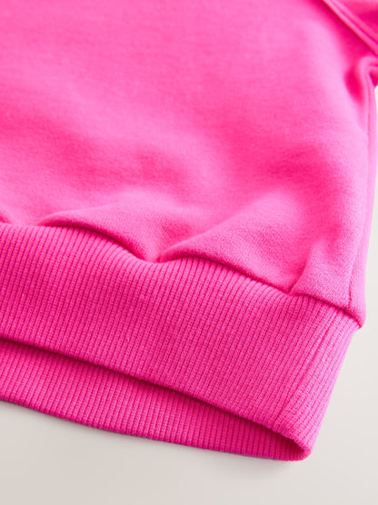 Pink and Blue Animal Print Hoodie and Sport Leggings Set (3-16yrs)