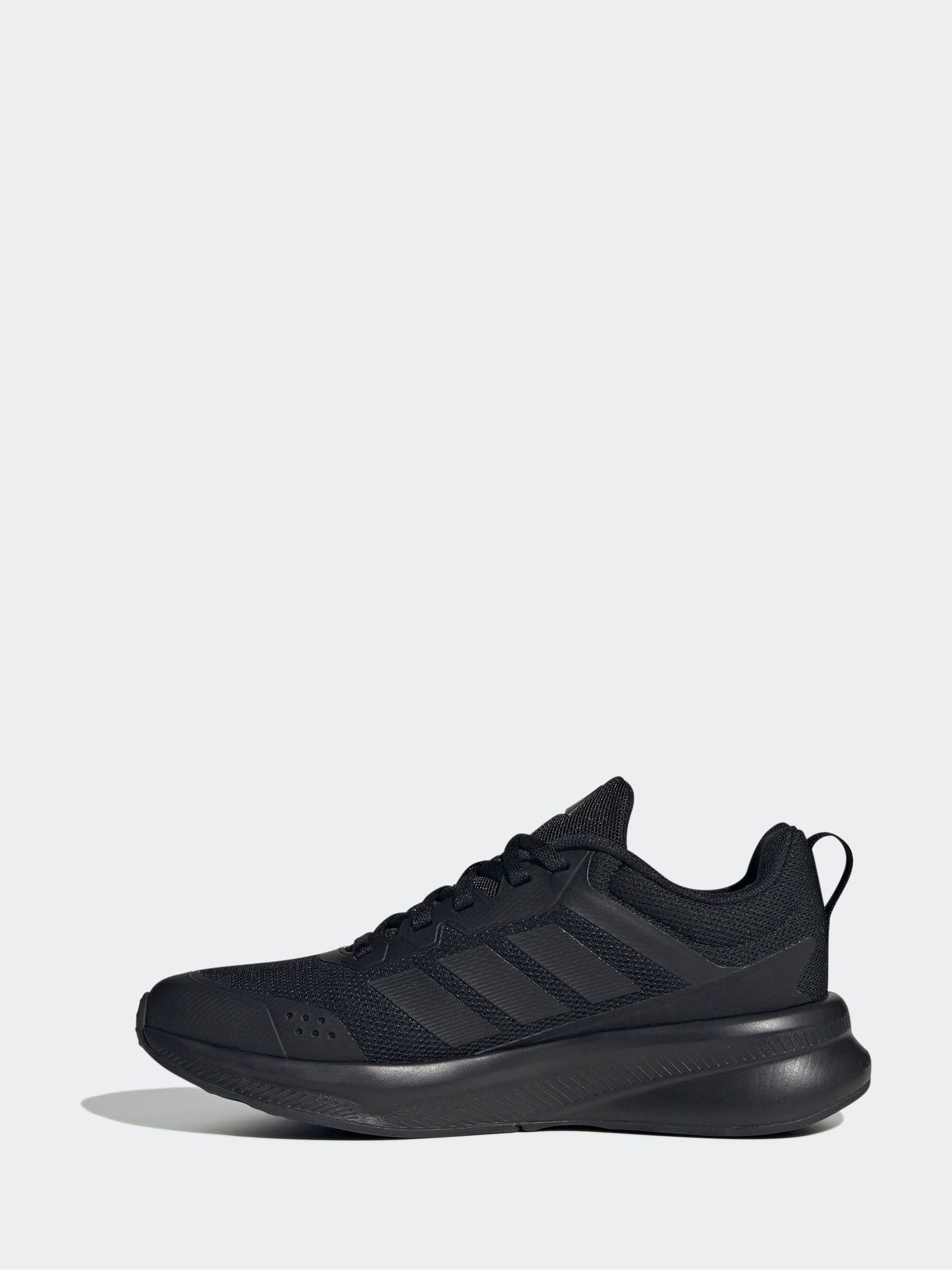 adidas Black Fortarun 4.0 Lace Junior Trainers image 3