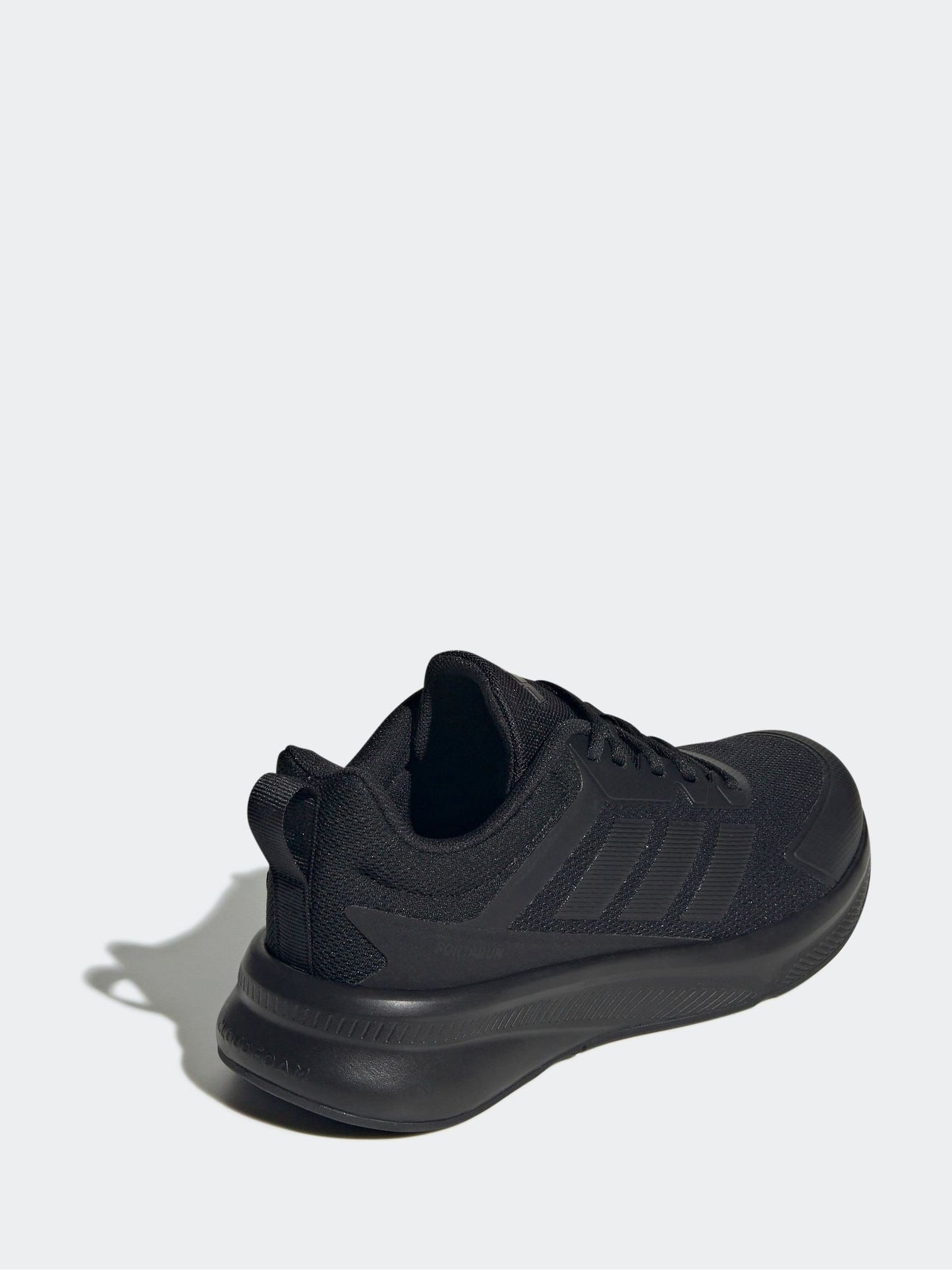 adidas Black Fortarun 4.0 Lace Junior Trainers image 5