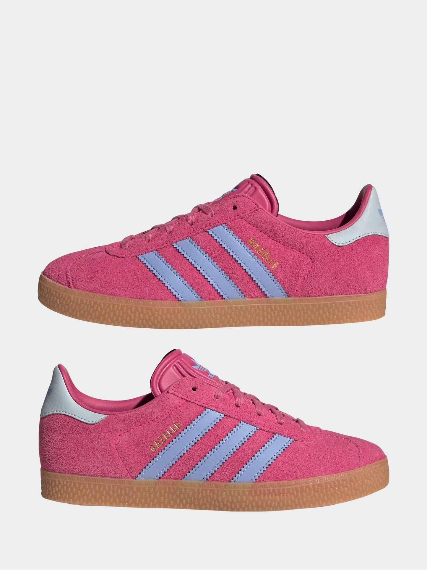 adidas Originals Pink Junior Gazelle Trainers image 5