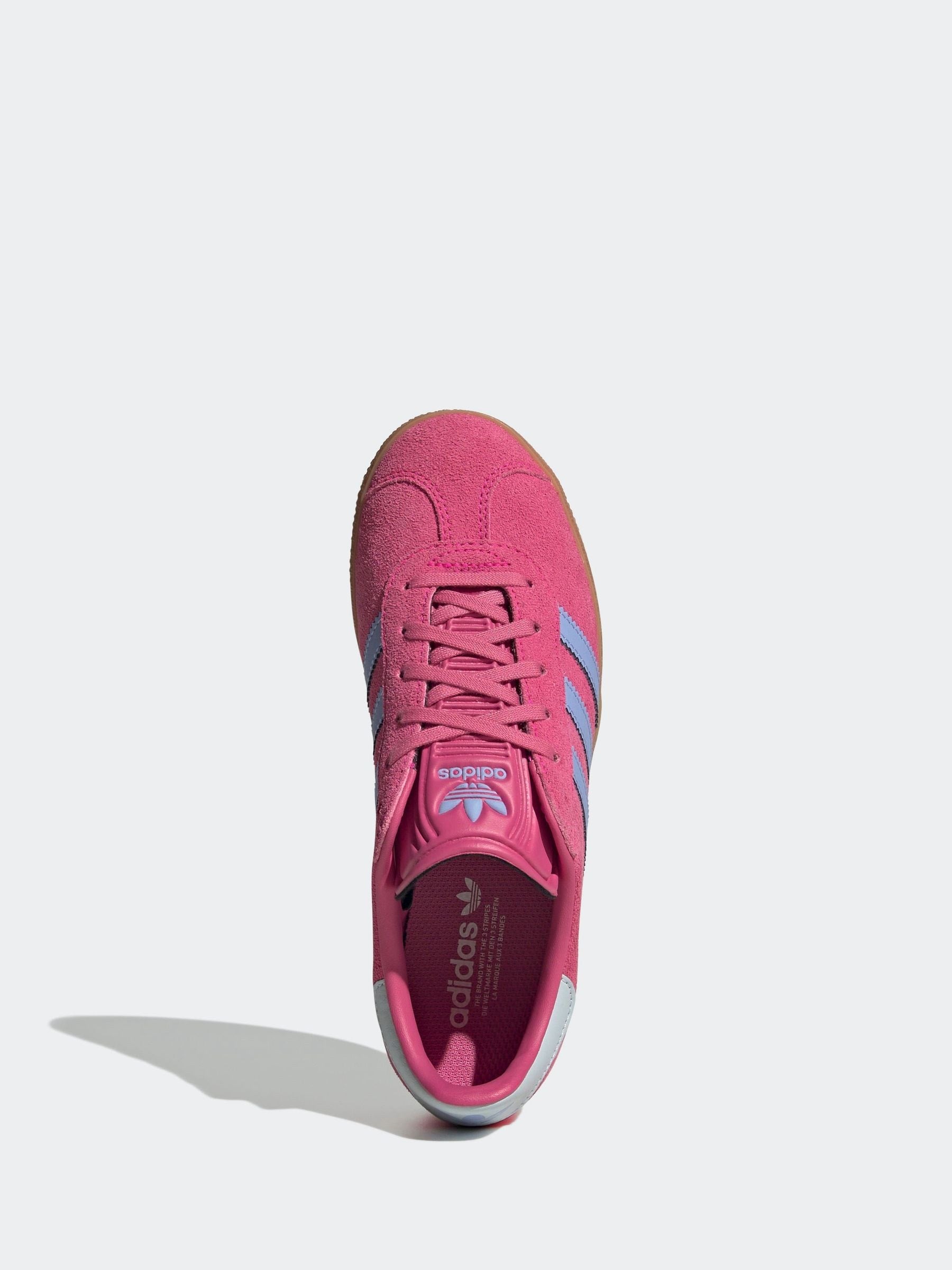 adidas Originals Pink Junior Gazelle Trainers image 6