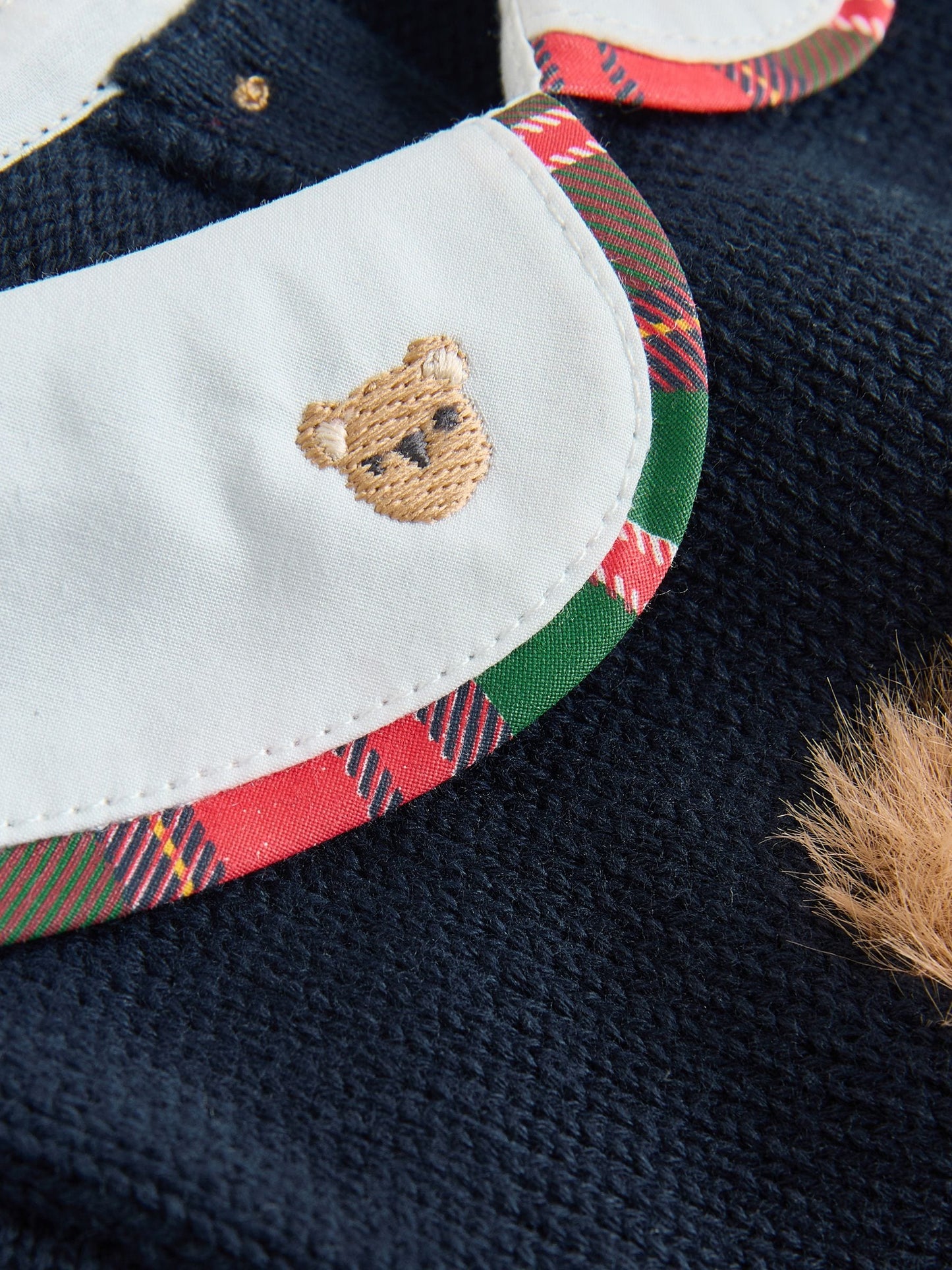 Navy Bear Knitted Jumper and Leggings Baby Set (0mths-3yrs) image 6