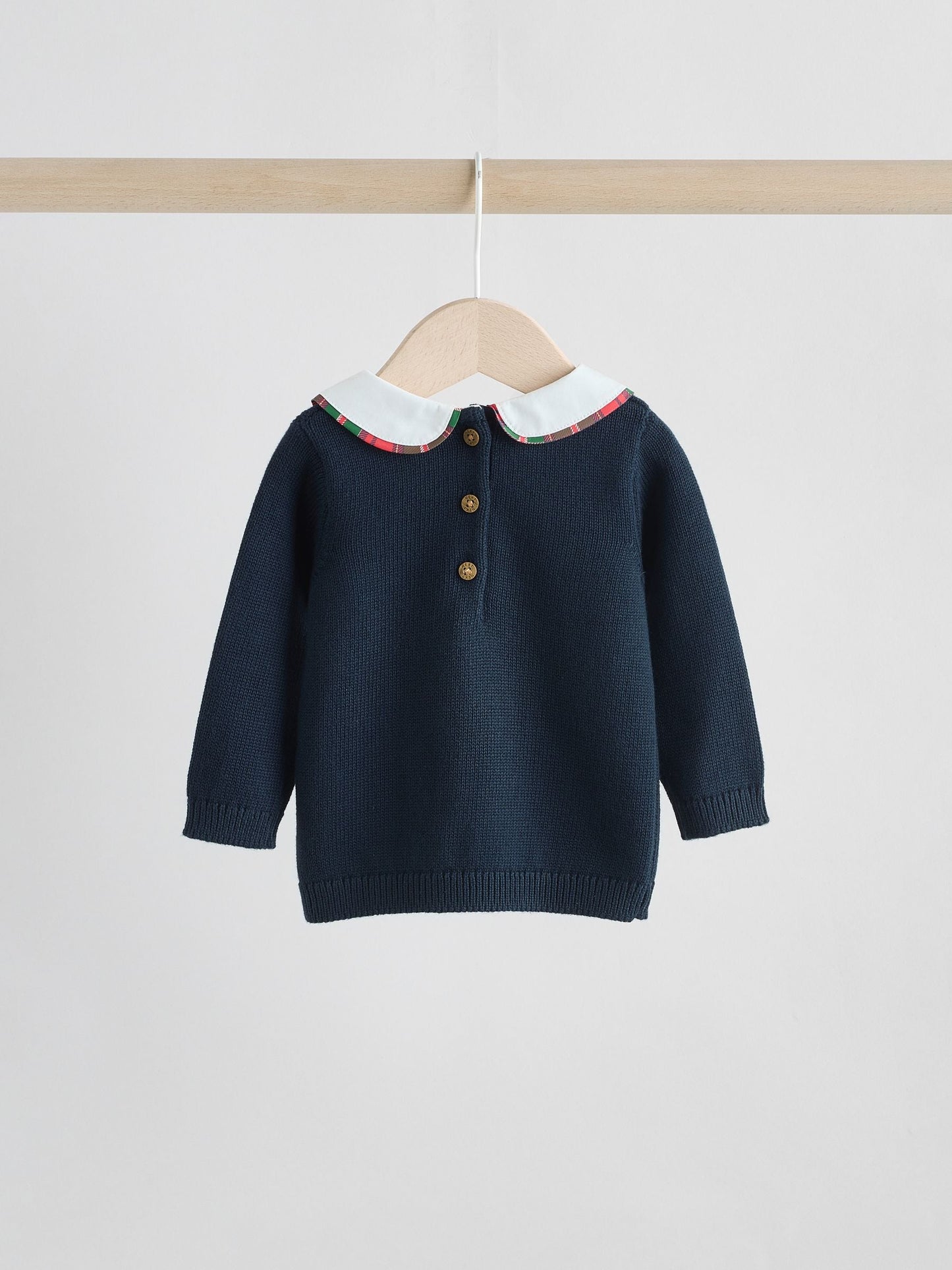 Navy Bear Knitted Jumper and Leggings Baby Set (0mths-3yrs)