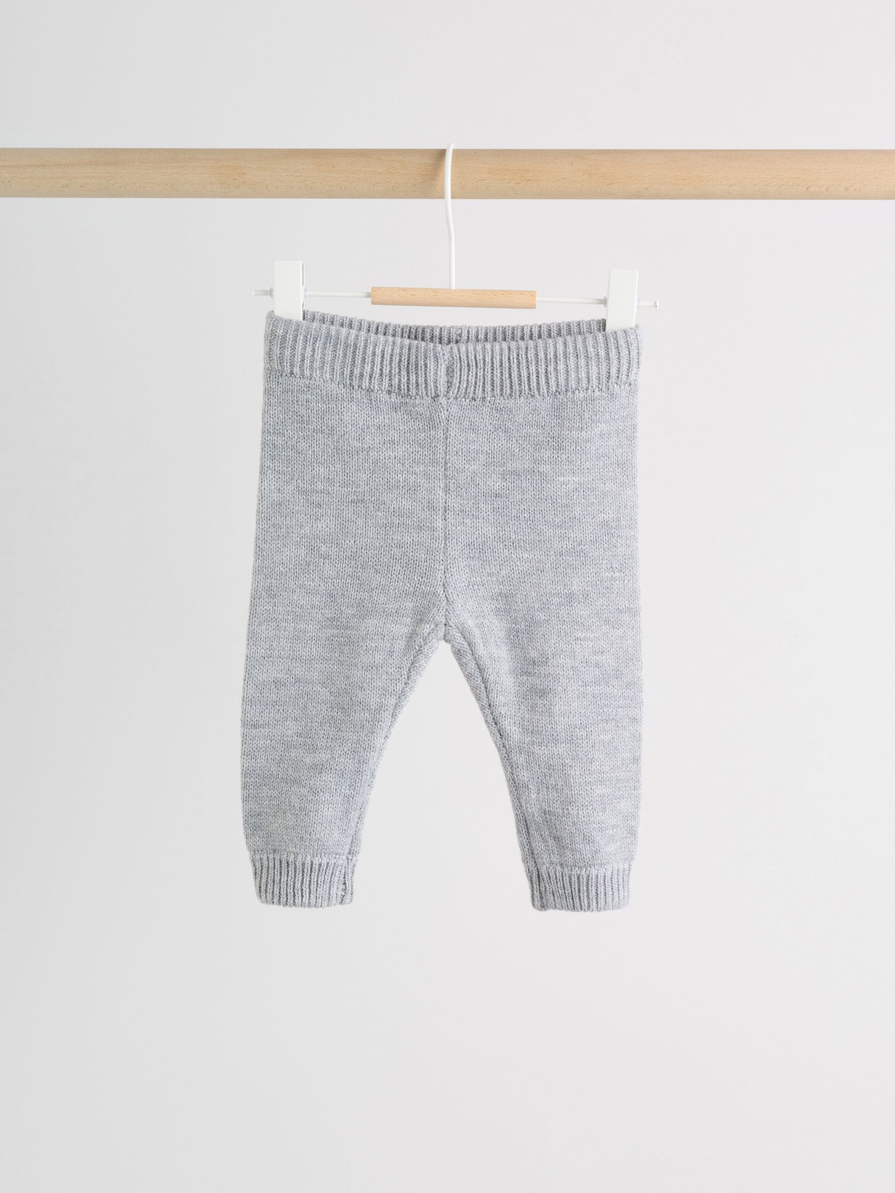 Grey Bear Knitted Top and Leggings Set (0mths-2yrs) image 5