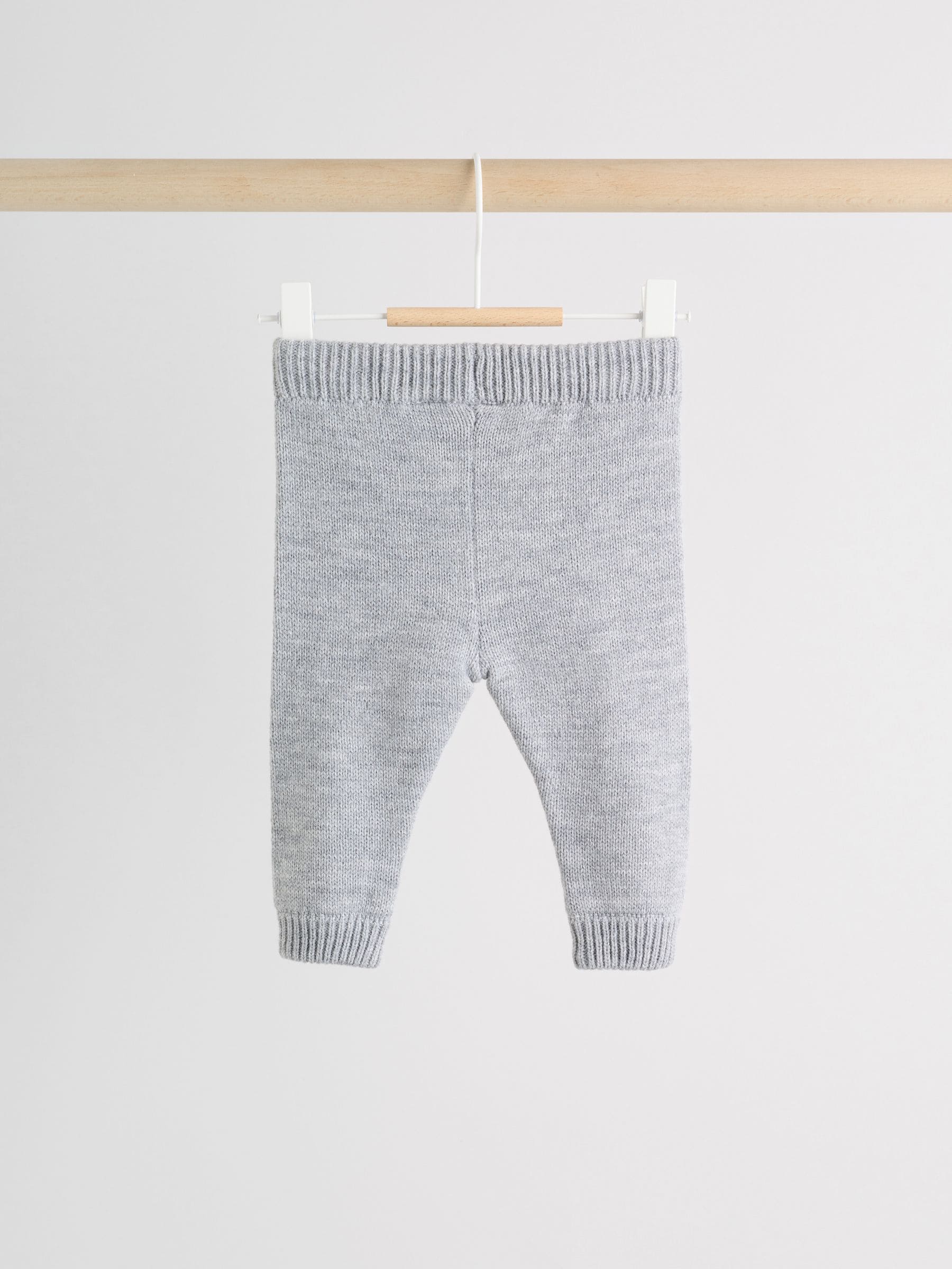 Grey Bear Knitted Top and Leggings Set (0mths-2yrs) image 6