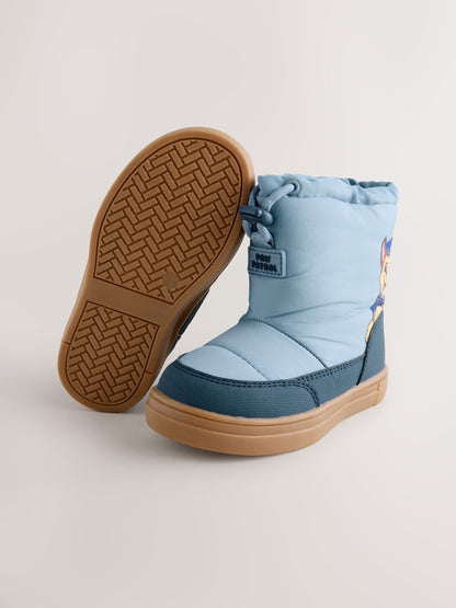 Dsiney Kidz - Blue Paw Patrol Thermal Thinsulate™ Lined Quilted Water Resistant Boots image 7