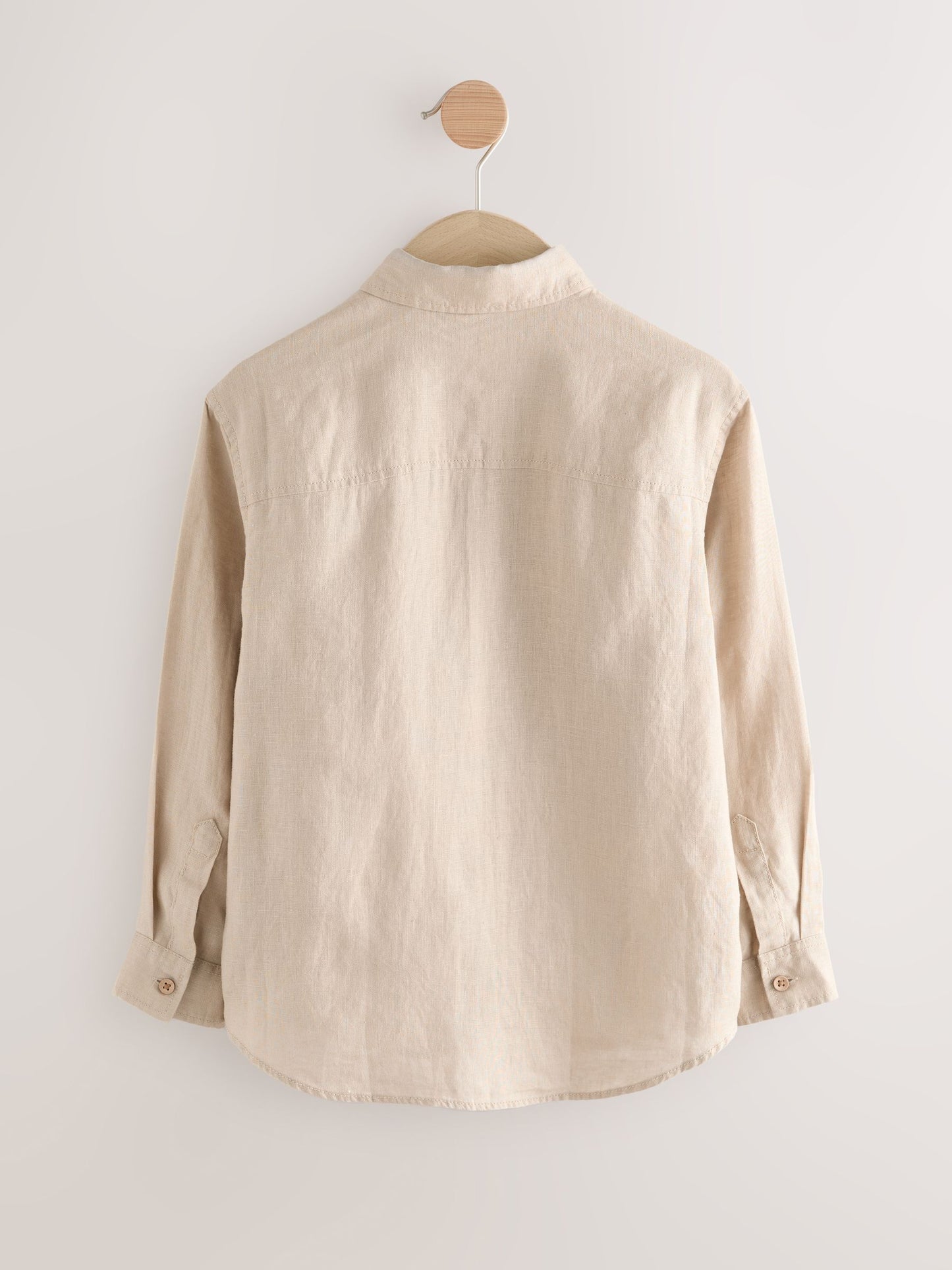 Dsiney Kidz - Neutral Long Sleeve Linen Shirt (3-16yrs) image 6