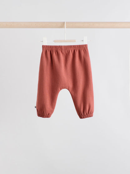 Blue Checkerboard Faces Baby Fleece Top and Joggers Set (0mths-2yrs)