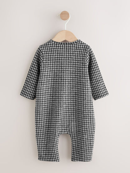 Black White Check Baby Romper (0mths-2yrs) image 7