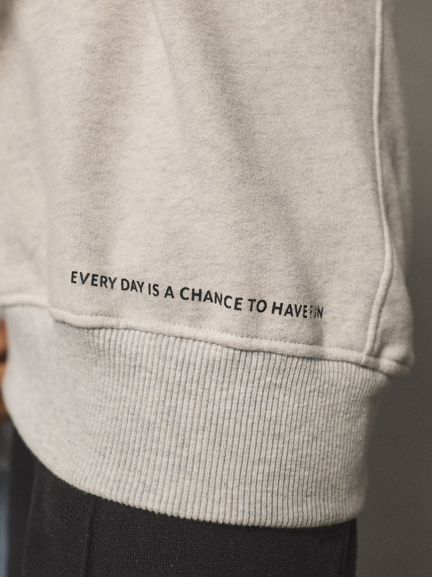 Grey/Ecru Contrast Hoodie (3-16yrs)