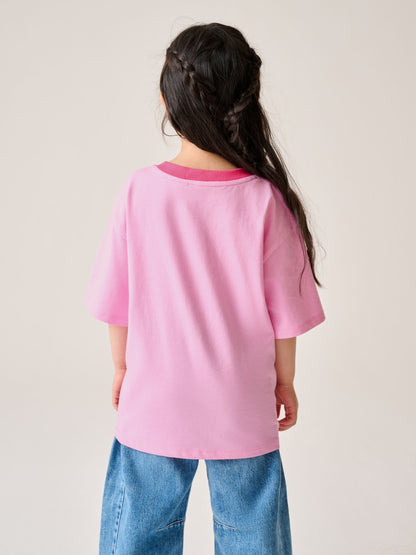 Dsiney Kidz - Little Bird by Jools Oliver Pink Short Sleeve Colourful T-Shirts 2 Pack image 9