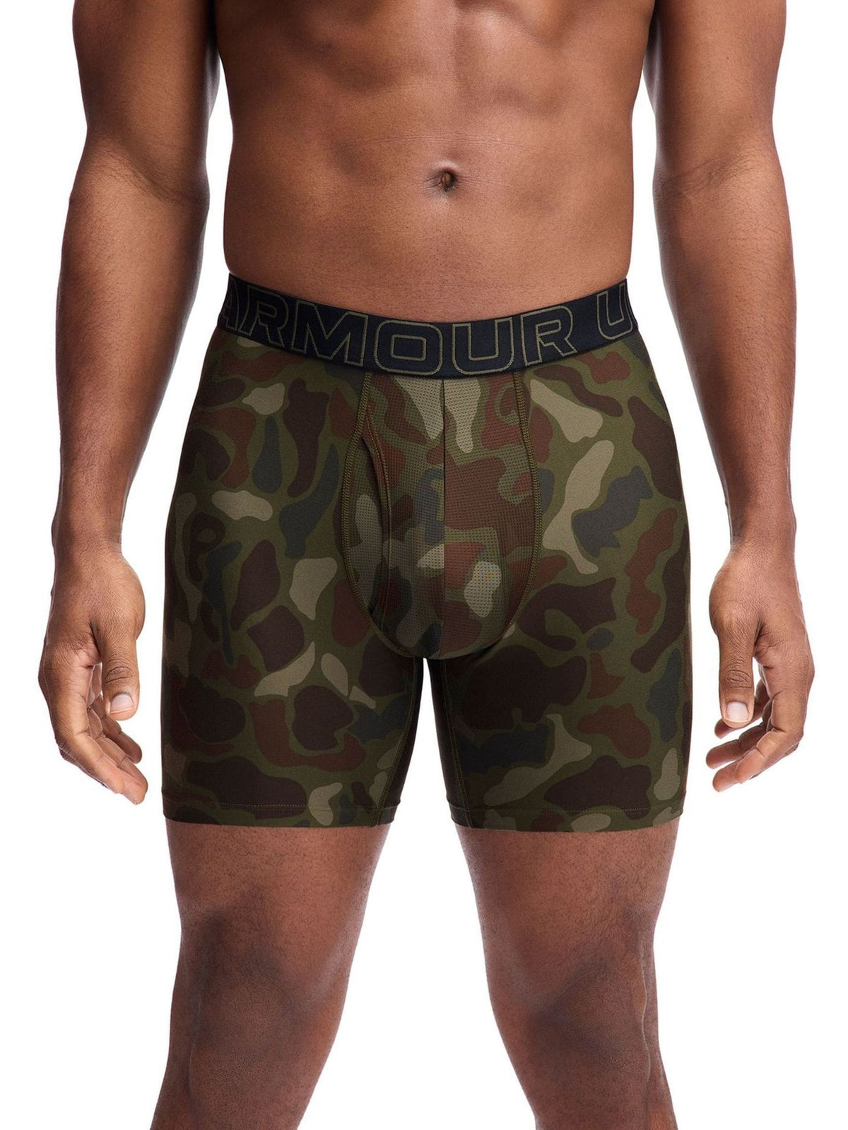 Dsiney Kidz - Under Armour Green Tech Print 6 Inch Boxers 3 Pack image 2