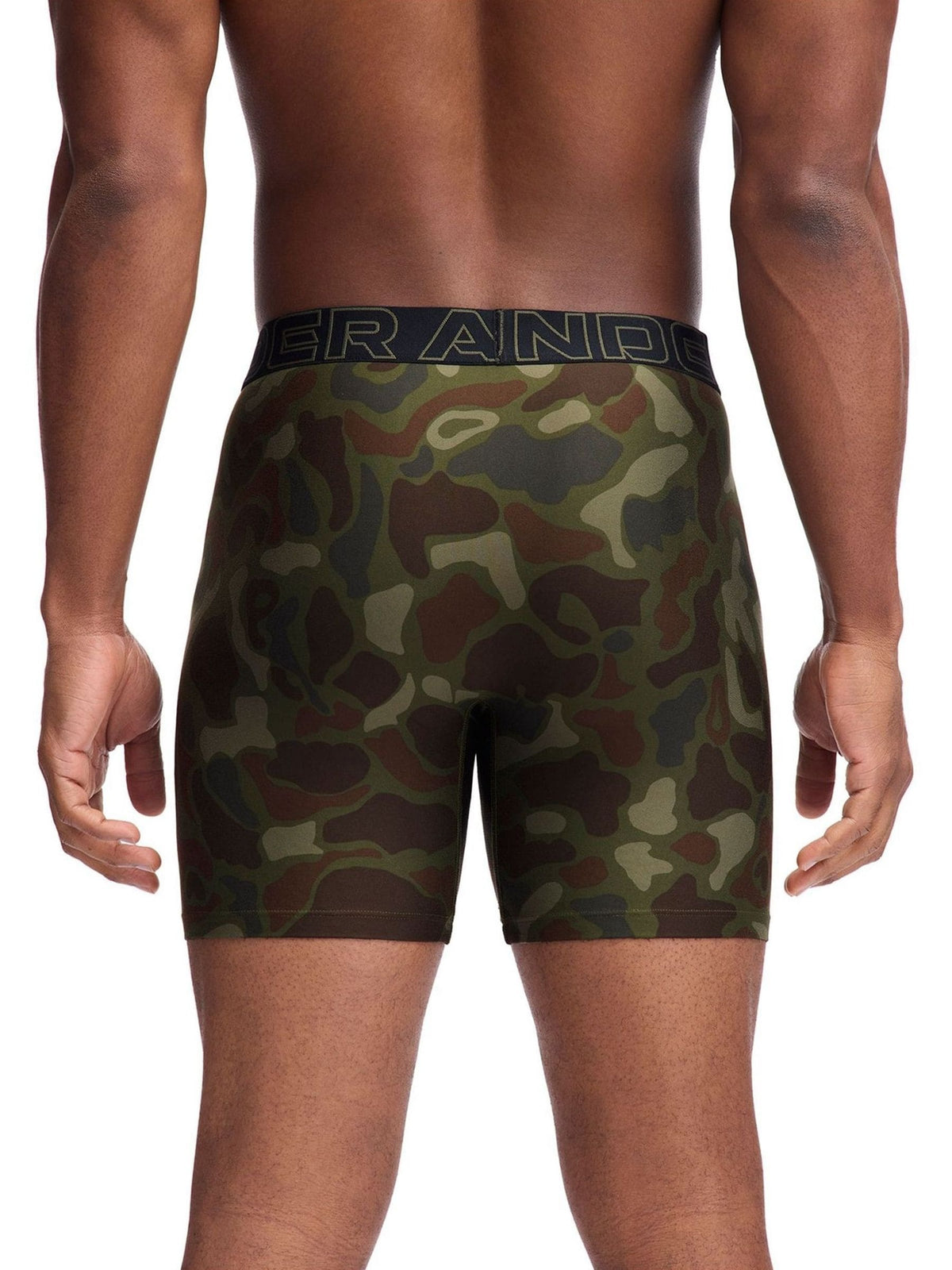 Dsiney Kidz - Under Armour Green Tech Print 6 Inch Boxers 3 Pack image 3
