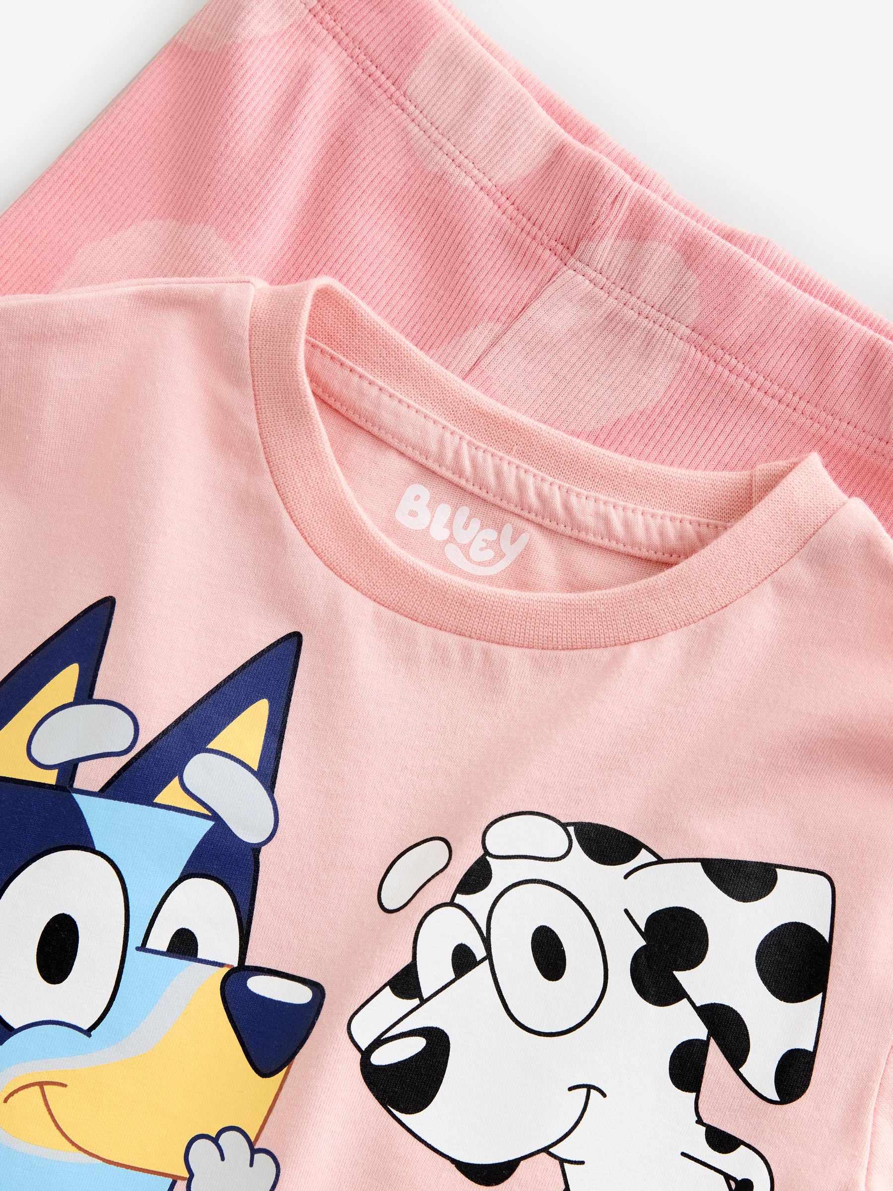 Character Pink Bluey And Bingo Long Sleeve Top And Leggings Set image 6