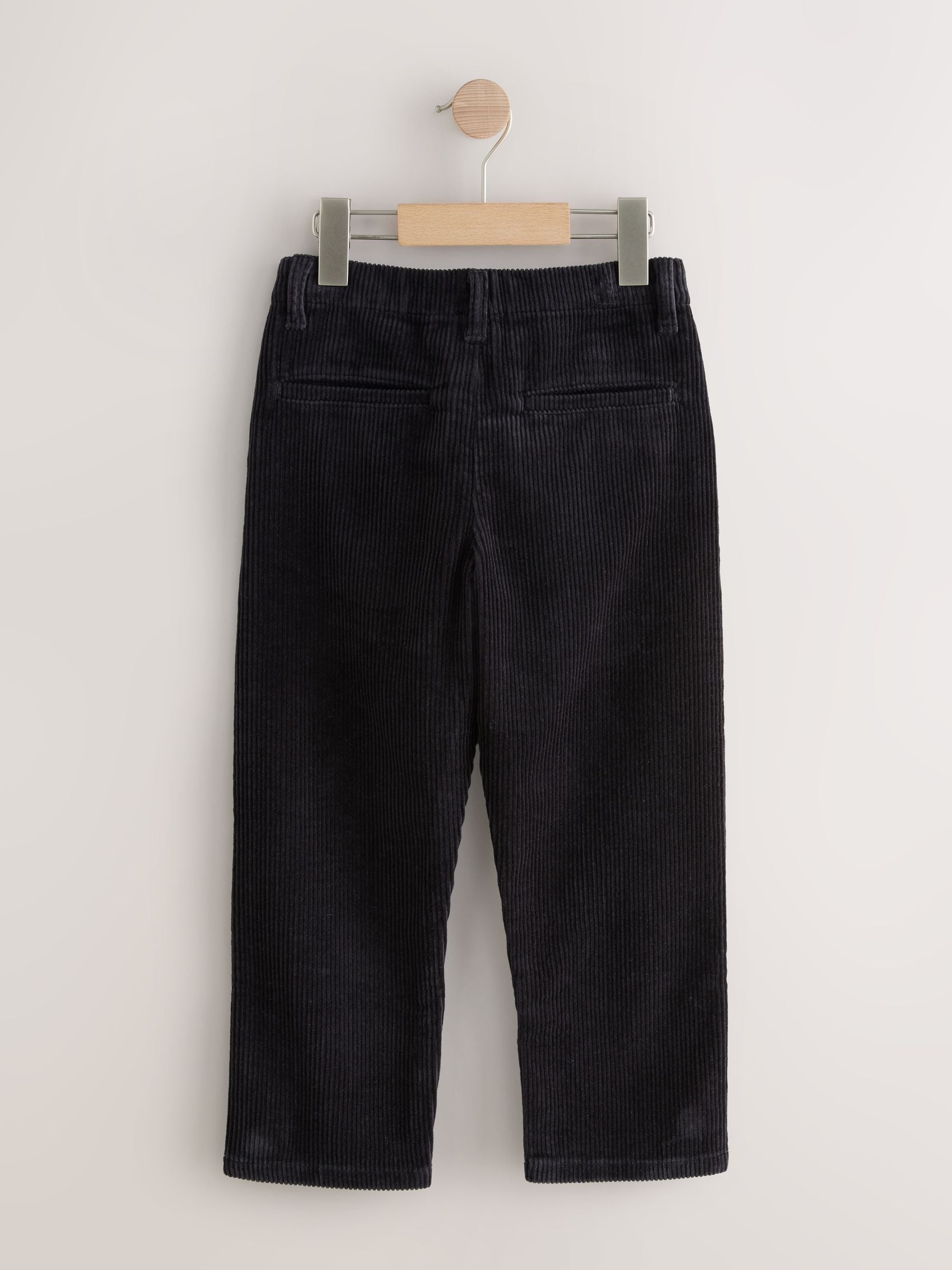 Navy Regular Fit Premium Corduroy Trousers (3-16yrs) image 2