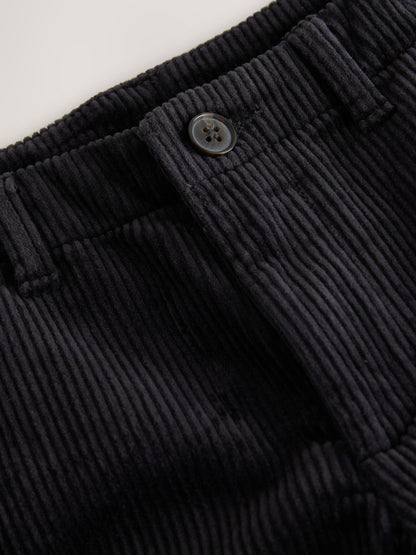 Navy Regular Fit Premium Corduroy Trousers (3-16yrs) image 3