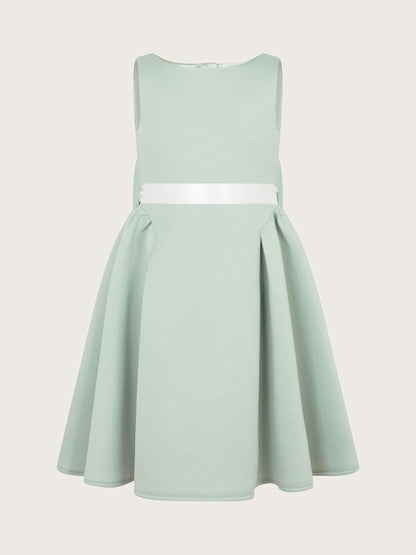 Monsoon Green Molly Scuba Bridesmaid Dress image 1