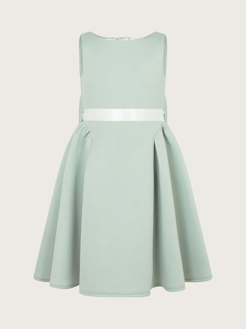 Monsoon Green Molly Scuba Bridesmaid Dress image 1