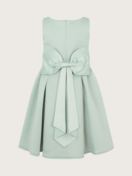 Monsoon Green Molly Scuba Bridesmaid Dress image 2