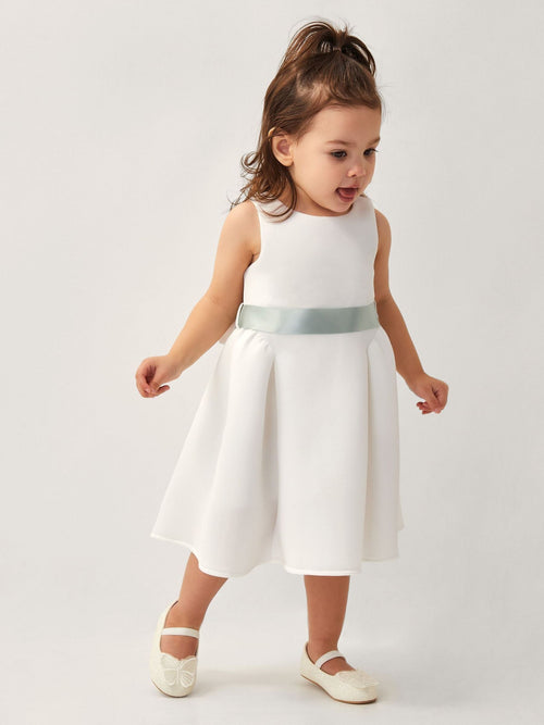 Dsiney Kidz - Monsoon Natural Baby Molly Scuba Bridesmaid Dress image 1
