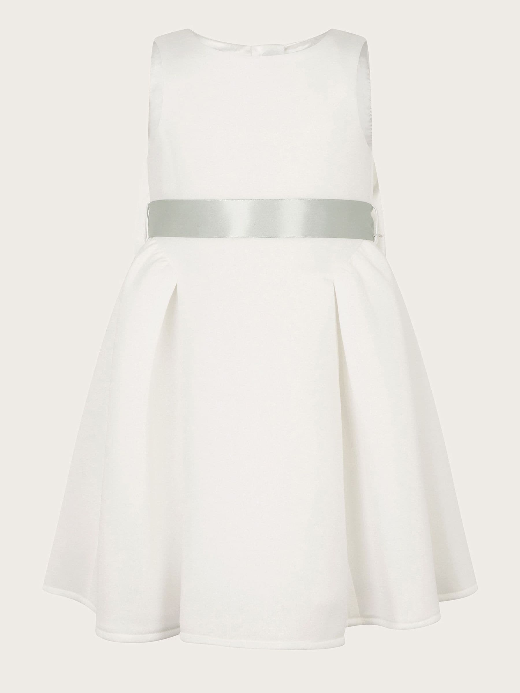 Monsoon Natural Baby Molly Scuba Bridesmaid Dress image 2