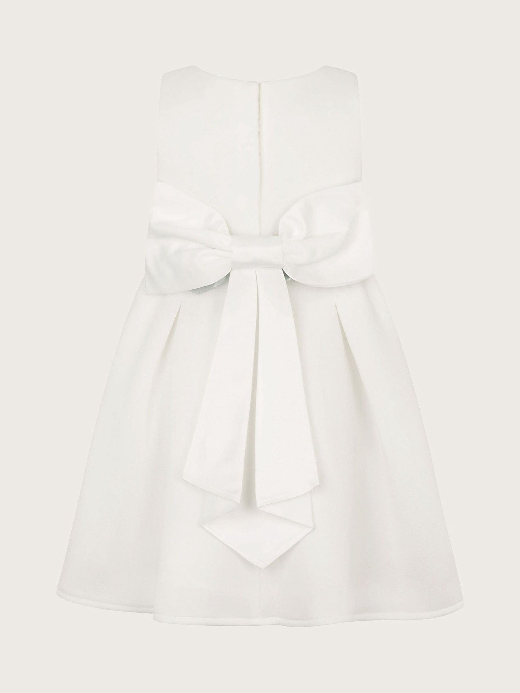 Monsoon Natural Baby Molly Scuba Bridesmaid Dress image 3