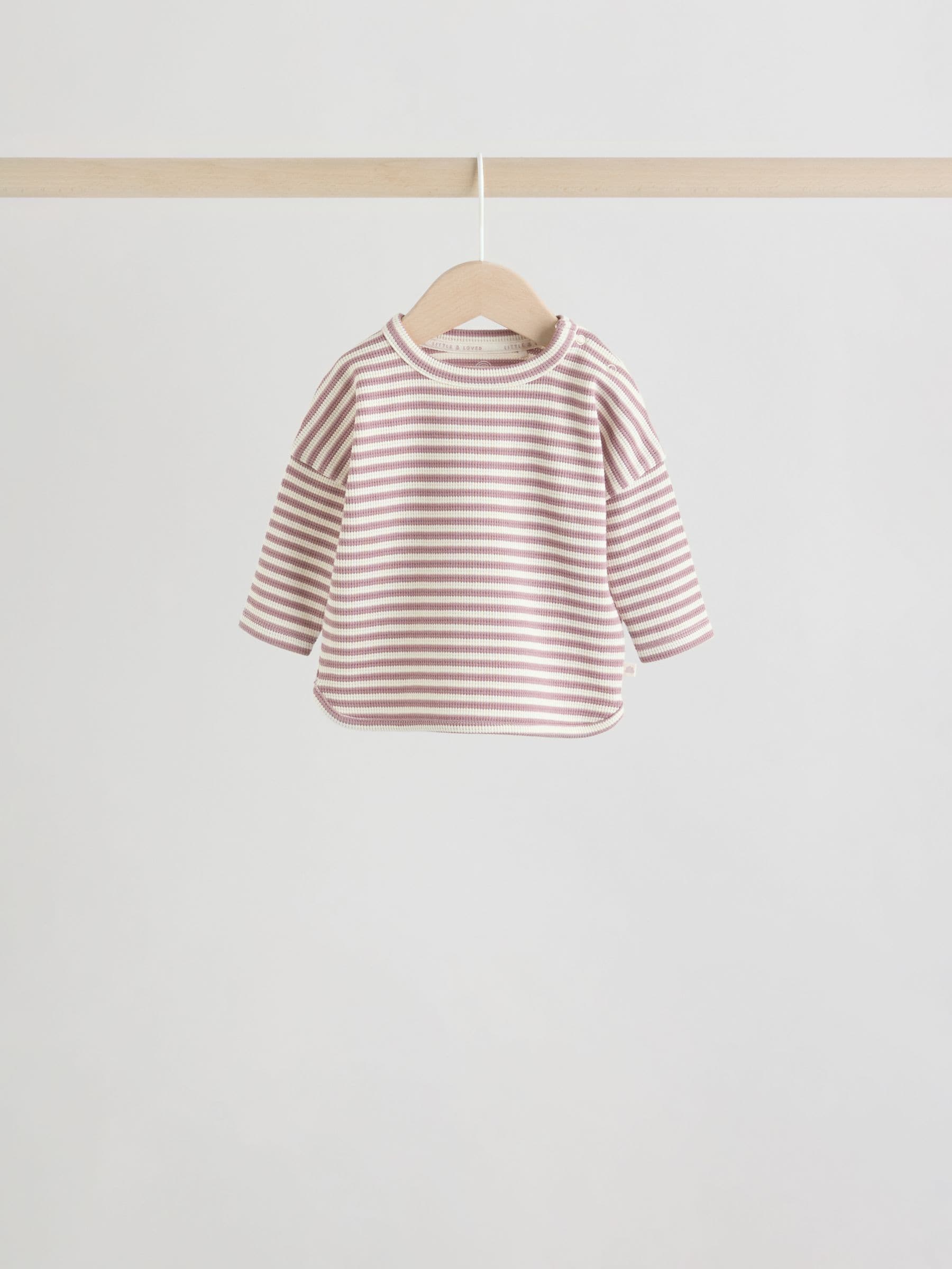 Yellow/Pink/Blue Baby Jersey Tops and Leggings Set 6 Piece (0mths-2yrs) image 4