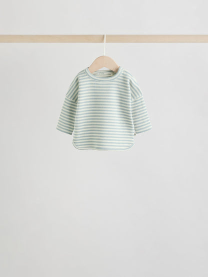 Yellow/Pink/Blue Baby Jersey Tops and Leggings Set 6 Piece (0mths-2yrs) image 5