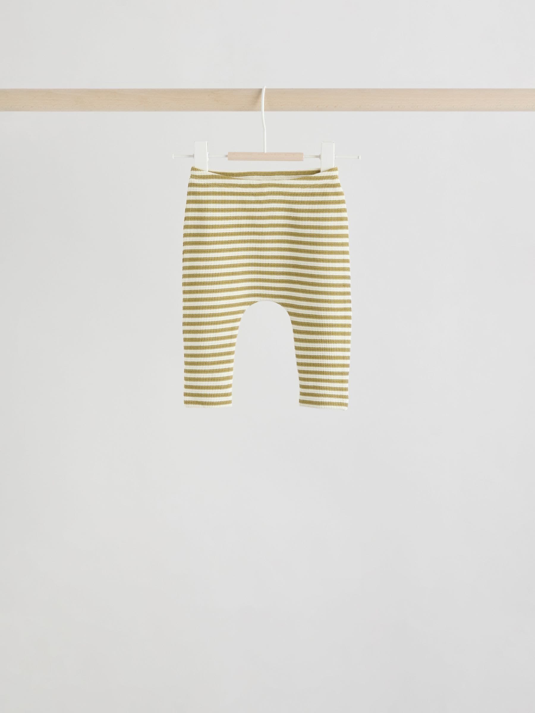 Yellow/Pink/Blue Baby Jersey Tops and Leggings Set 6 Piece (0mths-2yrs) image 6