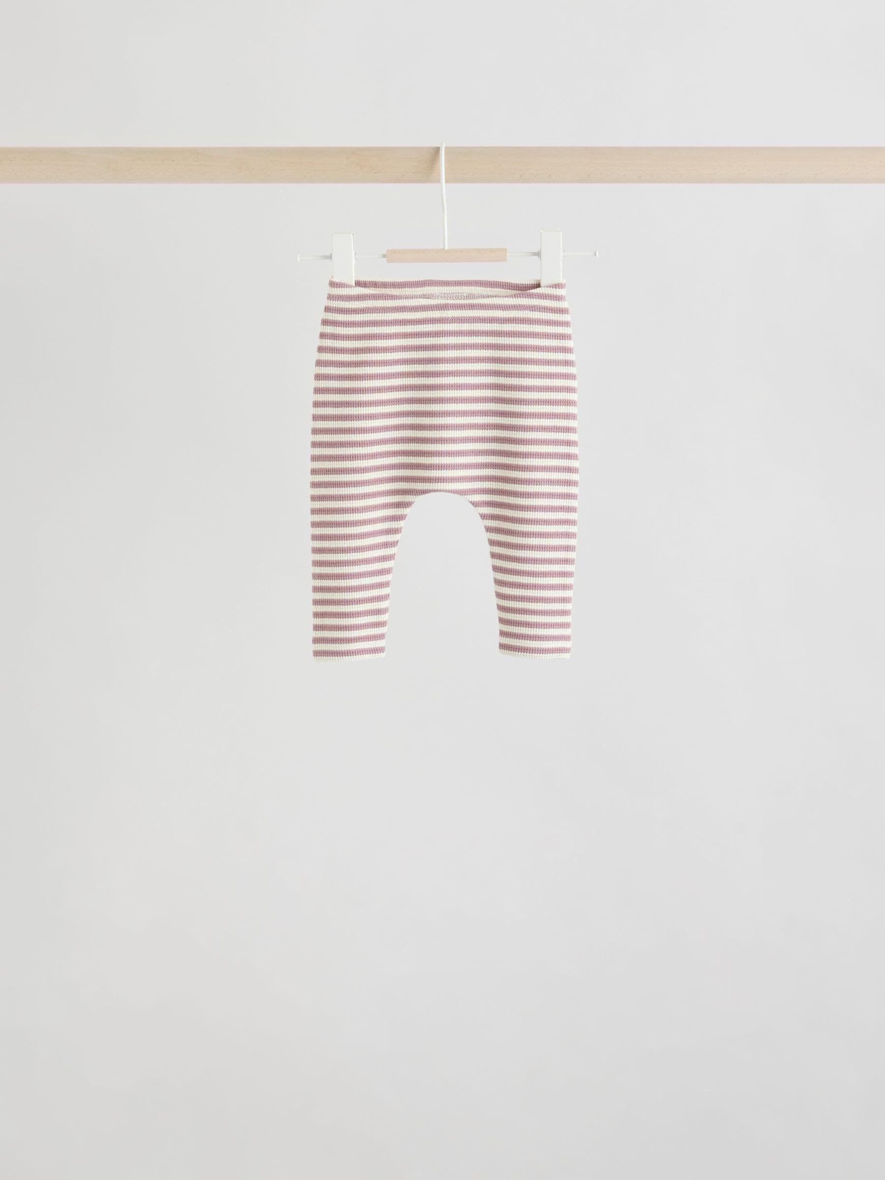 Yellow/Pink/Blue Baby Jersey Tops and Leggings Set 6 Piece (0mths-2yrs) image 7