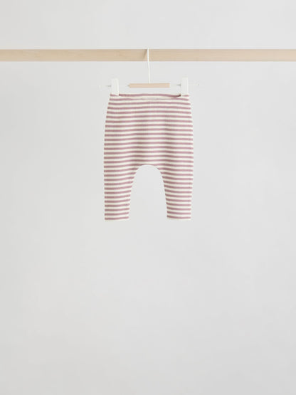 Yellow/Pink/Blue Baby Jersey Tops and Leggings Set 6 Piece (0mths-2yrs) image 7