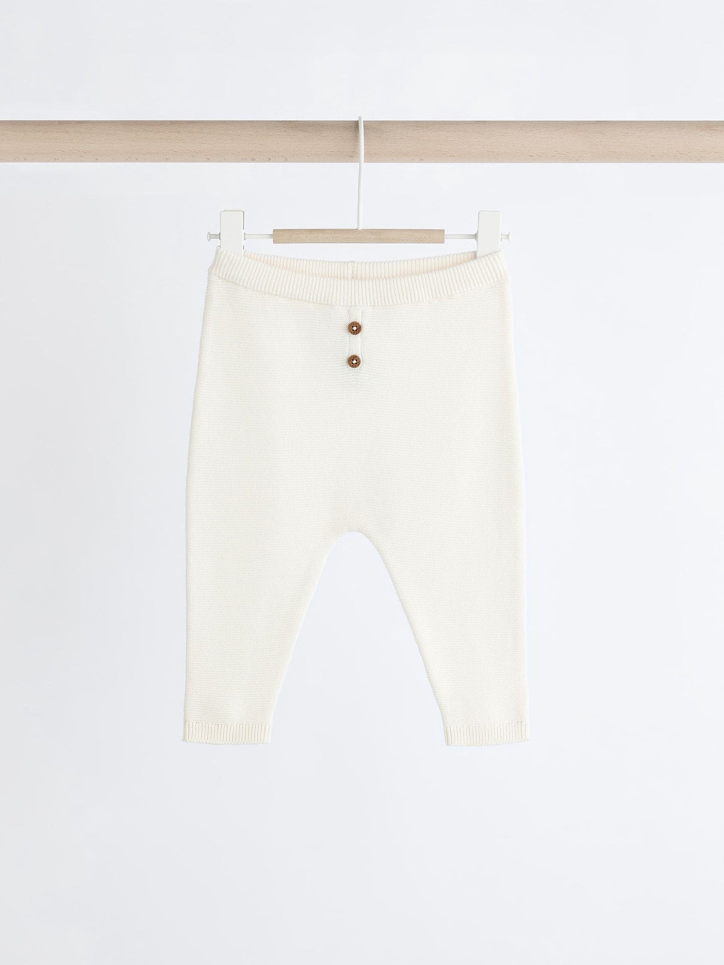 White Knitted Jumper And Trouser Baby Set (0mths-2yrs) image 7