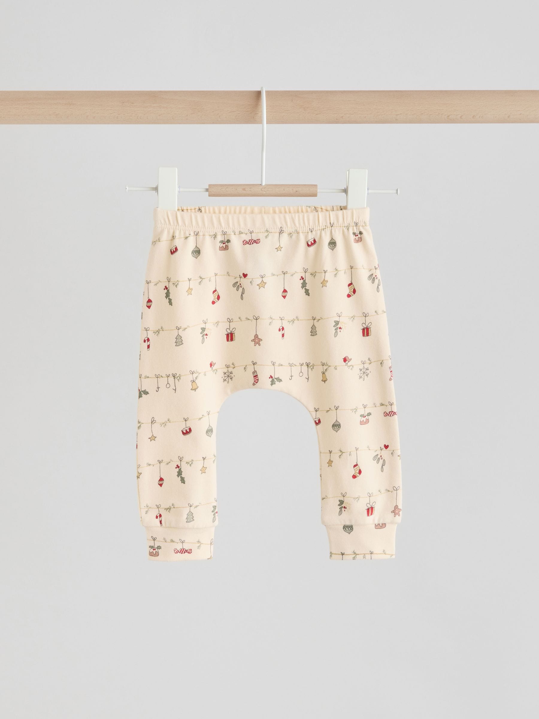 Dsiney Kidz - Cream My First Baby Christmas T-Shirt and Leggings Set (0-18mths) image 5