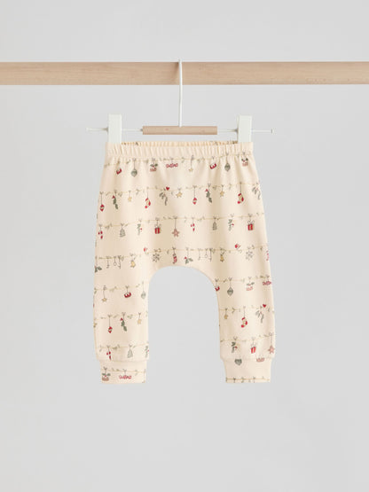 Dsiney Kidz - Cream My First Baby Christmas T-Shirt and Leggings Set (0-18mths) image 5