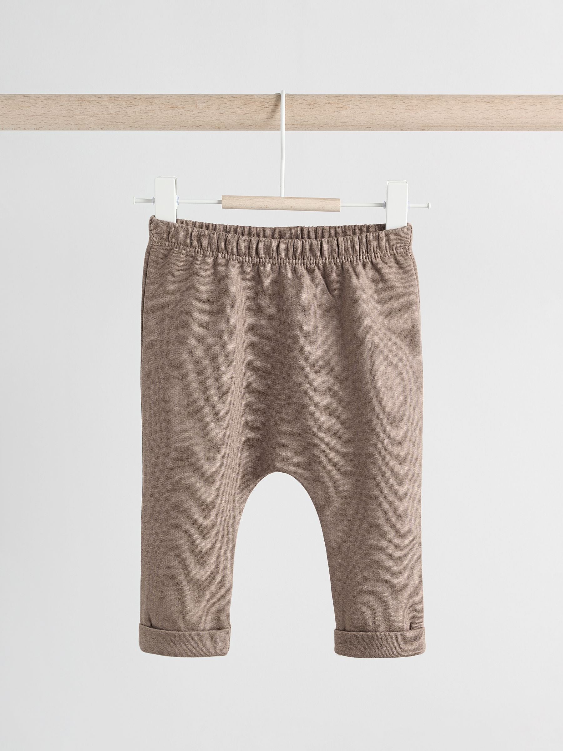 Neutral Bear Baby 100% Cotton Leggings 2 Pack (0mths-2yrs) image 5