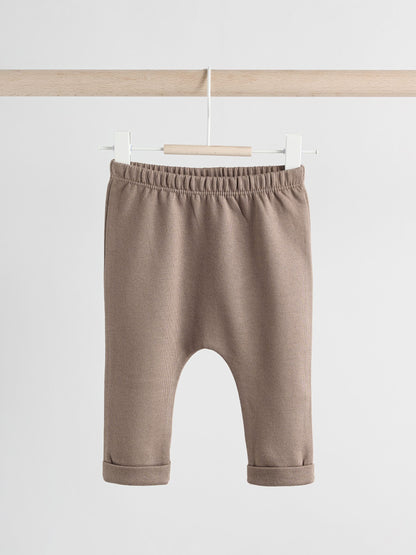 Neutral Bear Baby 100% Cotton Leggings 2 Pack (0mths-2yrs) image 5