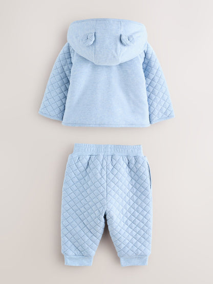 Baker by Ted Baker Quilted Jacket T-Shirt and Trousers Set