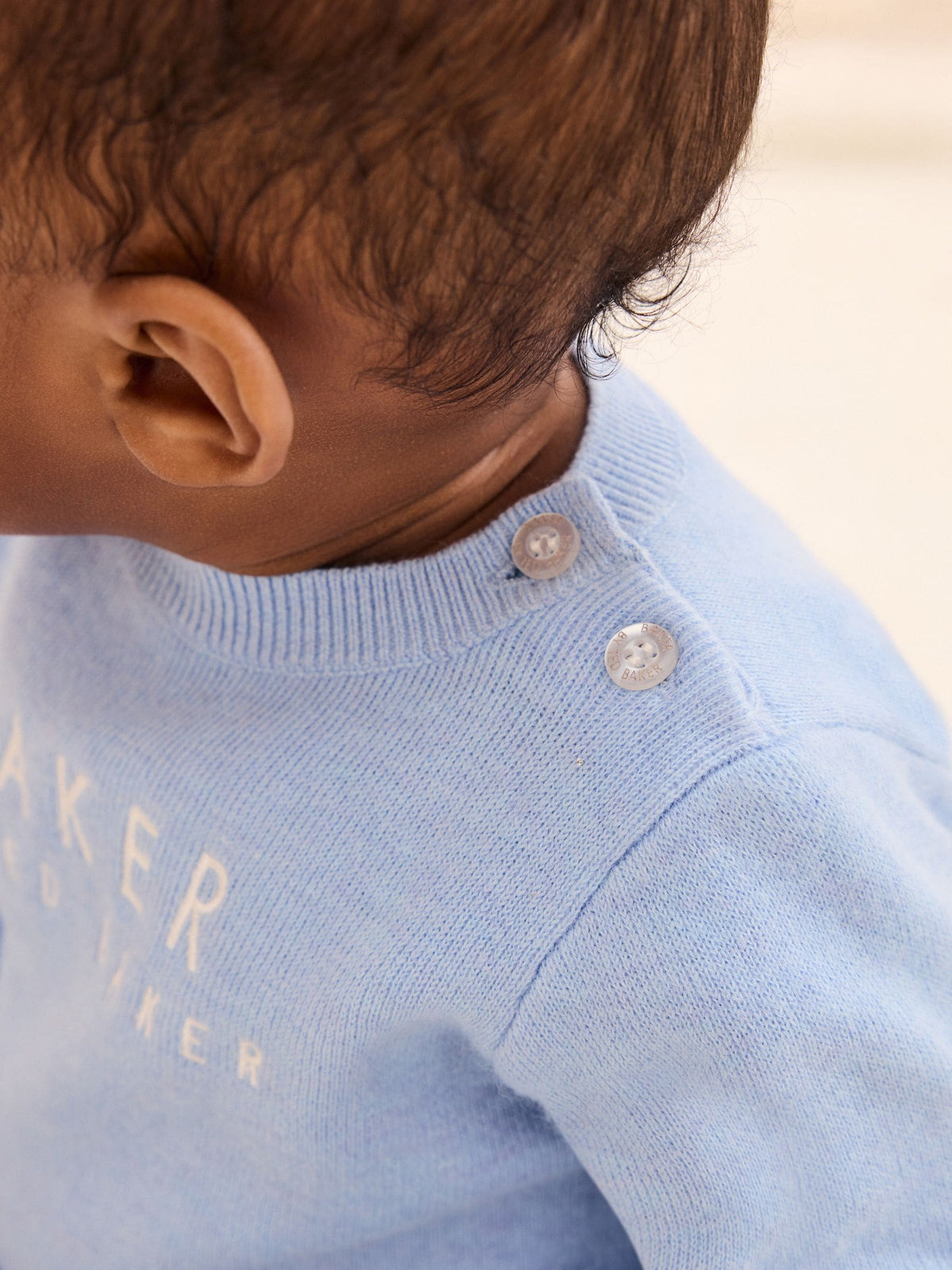 Dsiney Kidz - Baker by Ted Baker Blue Knit Knitted Top and Joggers Set image 5
